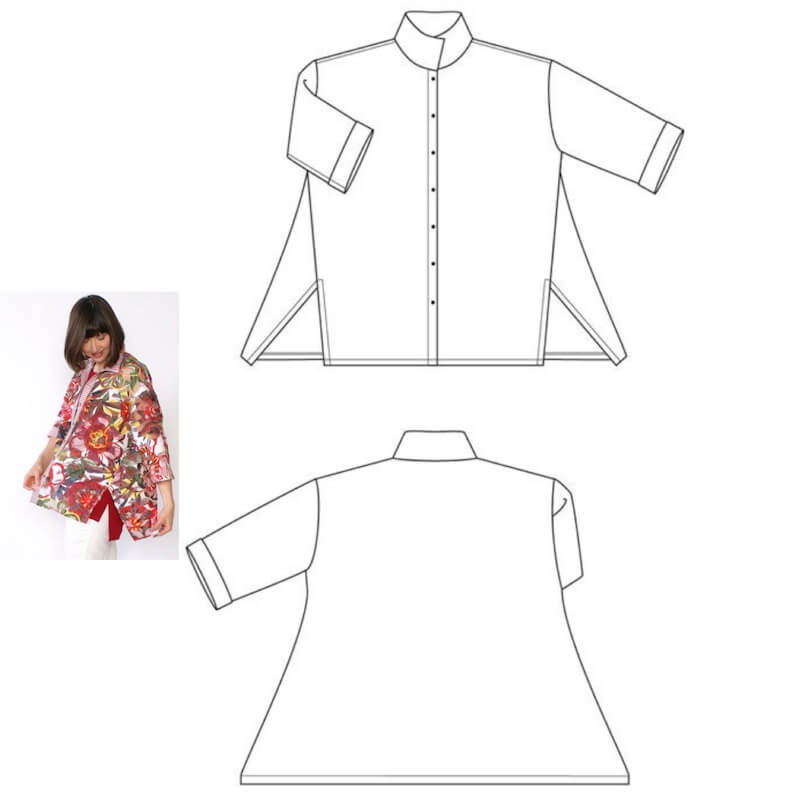 design for The Sewing Workshop London Shirt