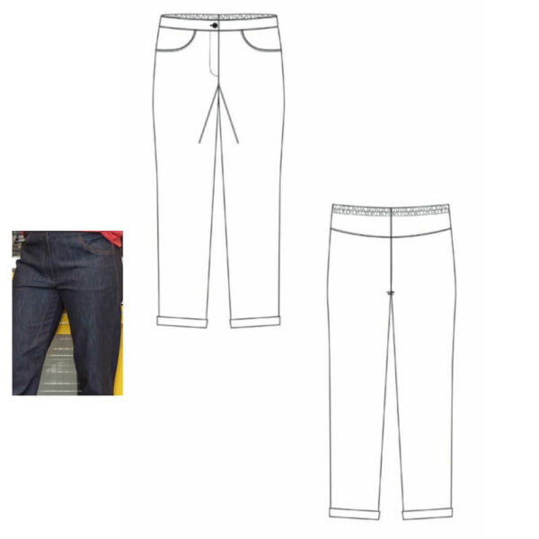 design for The Sewing Workshop Getaway Jeans