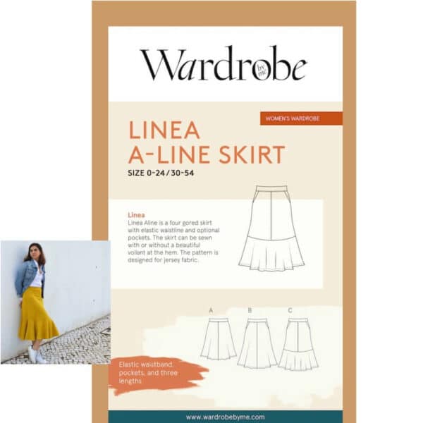 Pattern front Wardrobe by Me Linea Skirt