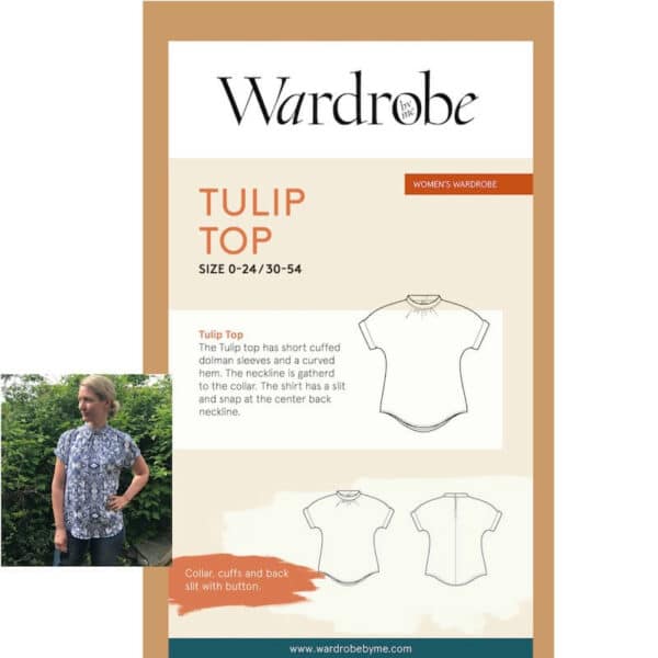Pattern front Wardrobe by Me Tulip Top