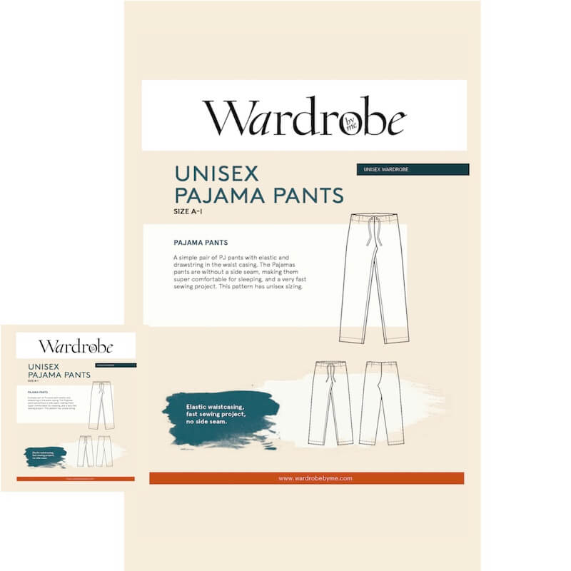 Pattern front Wardrobe by Me Pyjama bottoms