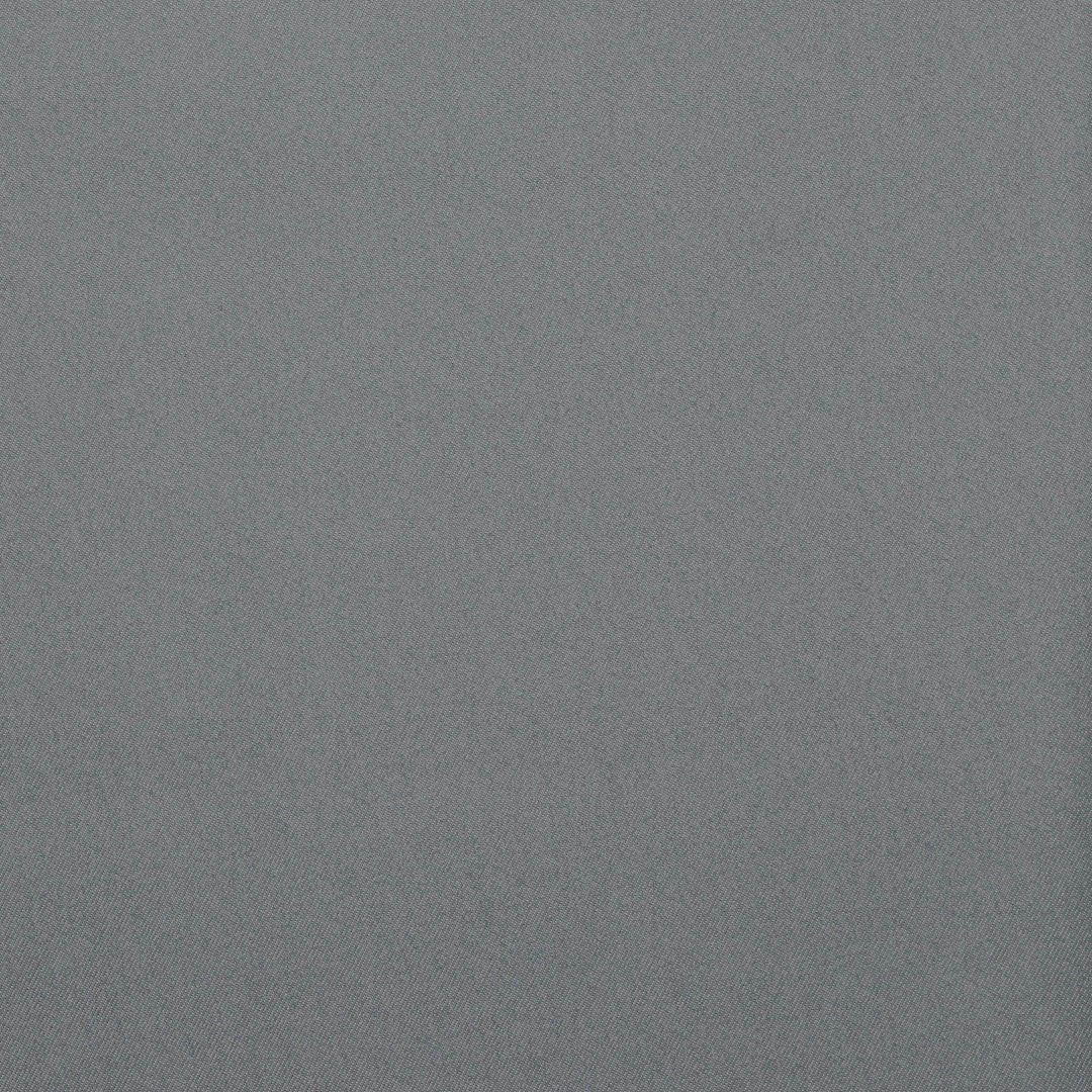 Grey coloured stretch denim fabric close up
