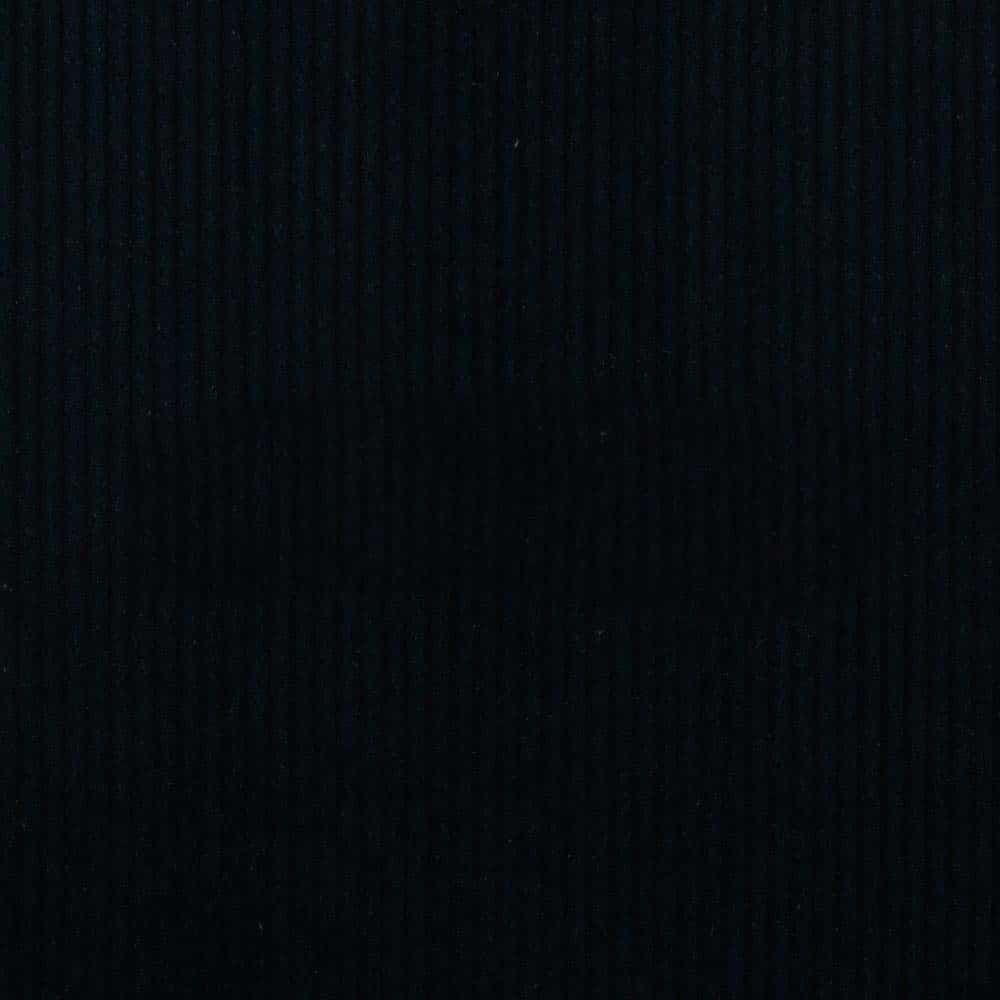 Washed Corduroy Jumbo Cord Fabric with 4.5 Wale in Black