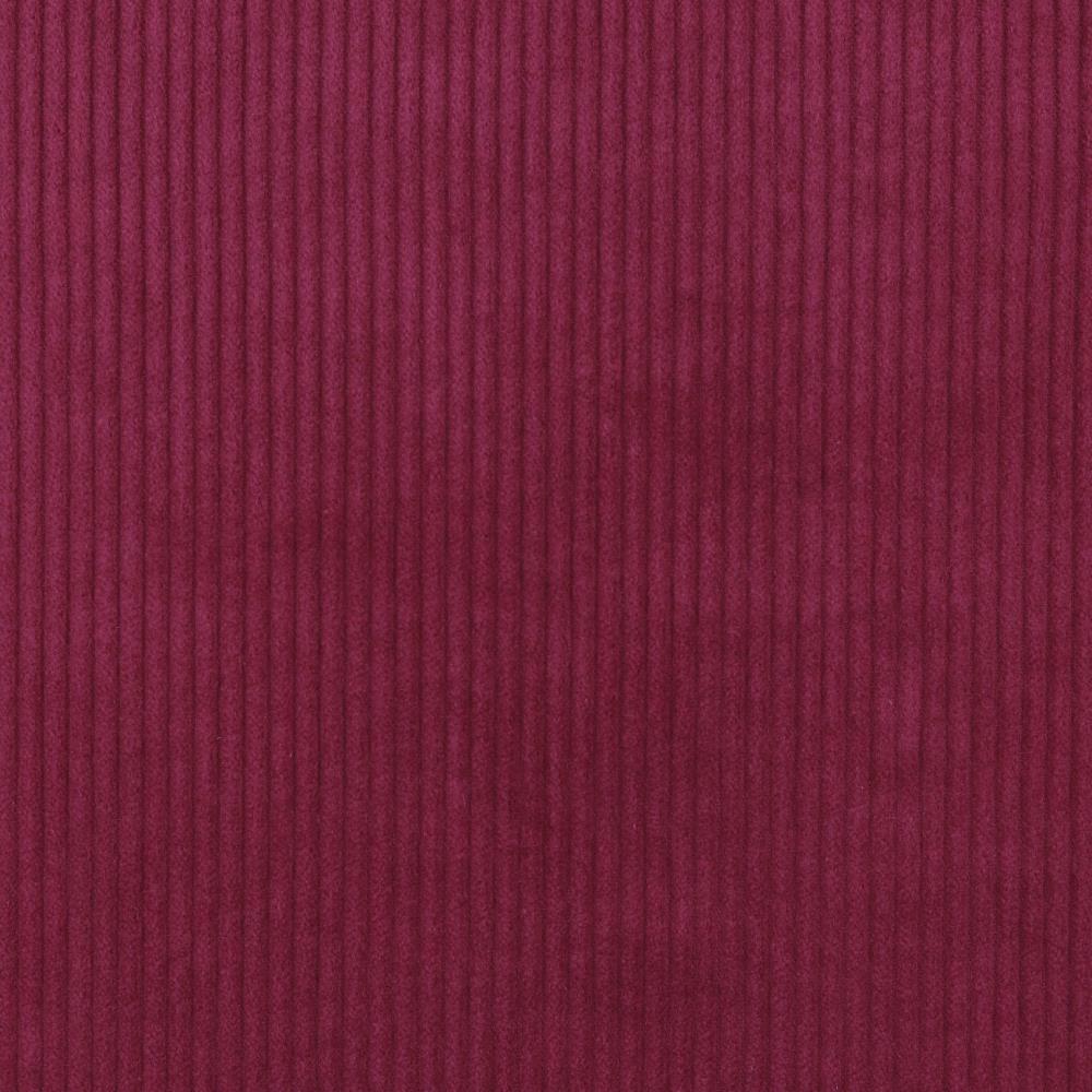 Washed Corduroy Jumbo Cord Fabric with 4.5 Wale in Ruby 34