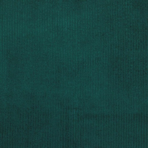 Washed Corduroy Jumbo Cord Fabric with 4.5 Wale in Dark Viridian 38
