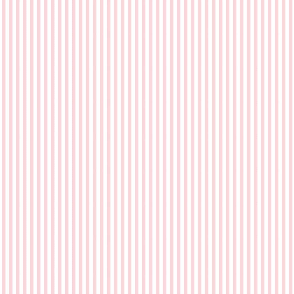 Cotton Classics Fabric in Pale Pink in Stripe 2/3mm