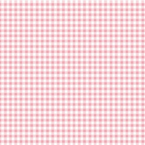 Cotton Classics Fabric in Pale Pink in Gingham 2mm