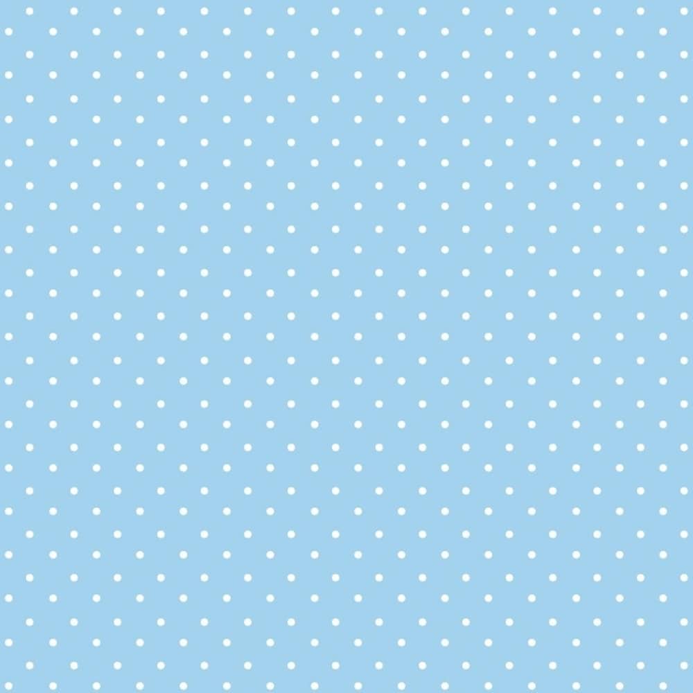 Dot Pea Size 100% Cotton Fabric Nursery Patchwor Cotton Classics Pale Blue
