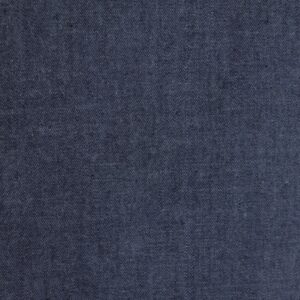 Denim 4oz Plain Washed / Chambray Lightweight Fabric in Dark Blue