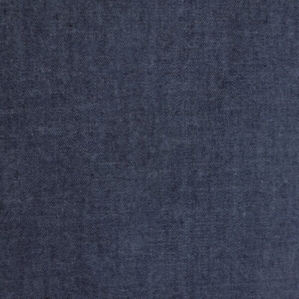 Denim 4oz Plain Washed / Chambray Lightweight Fabric in Dark Blue