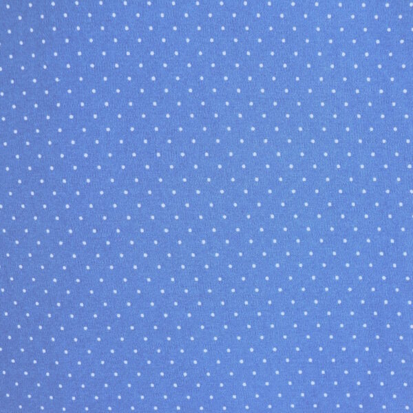 Micro Pin Dot Cotton Fabric Fabric in Deep Blue
