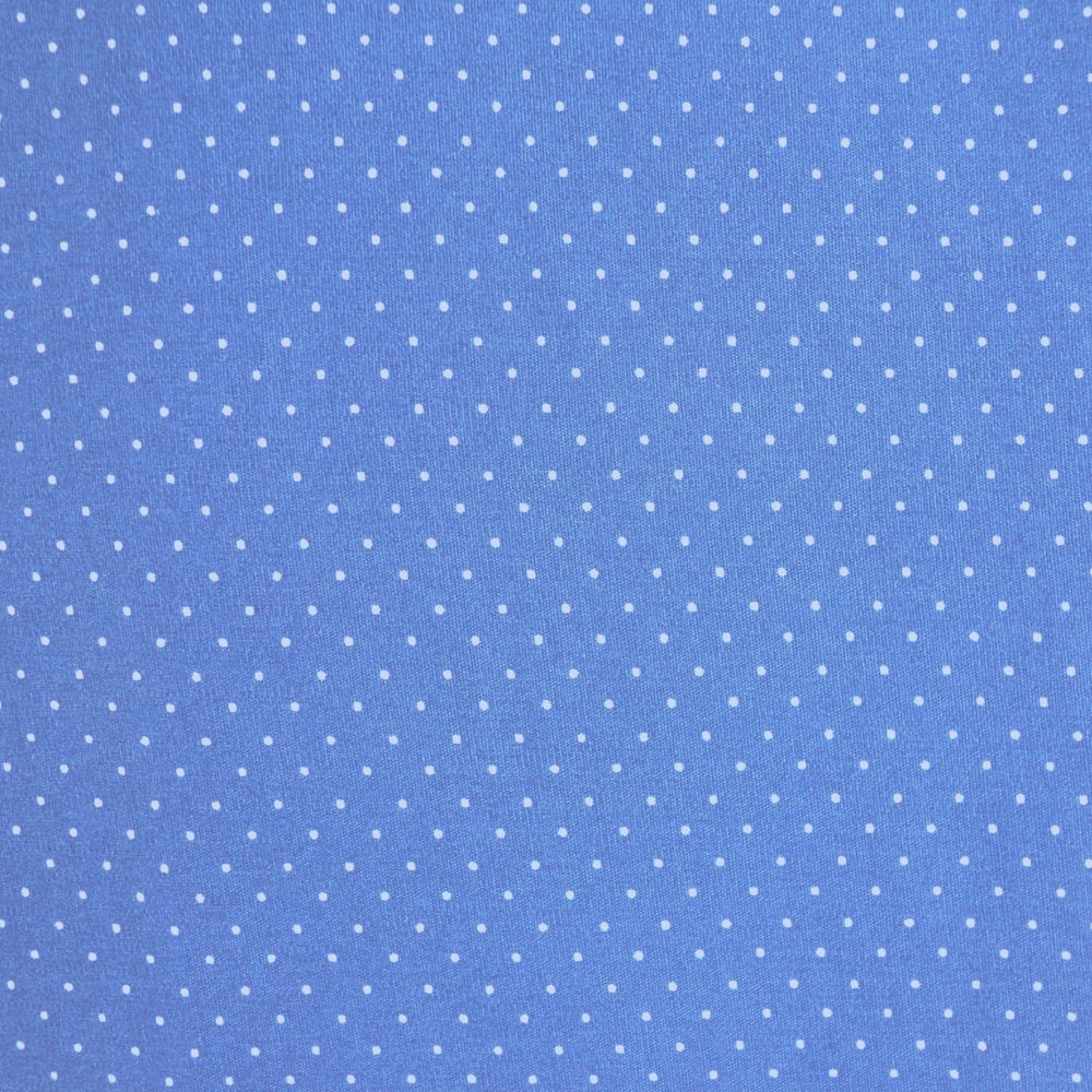 Micro Pin Dot Cotton Fabric Fabric in Deep Blue