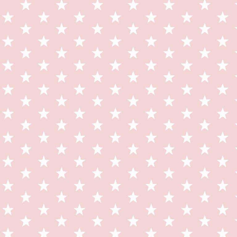 Cotton Classics Fabric in Pale Pink in Small Star