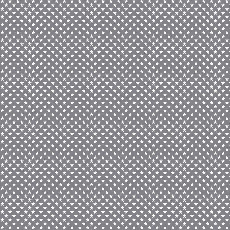 Cotton Classics Fabric in Grey in Mini Stars
