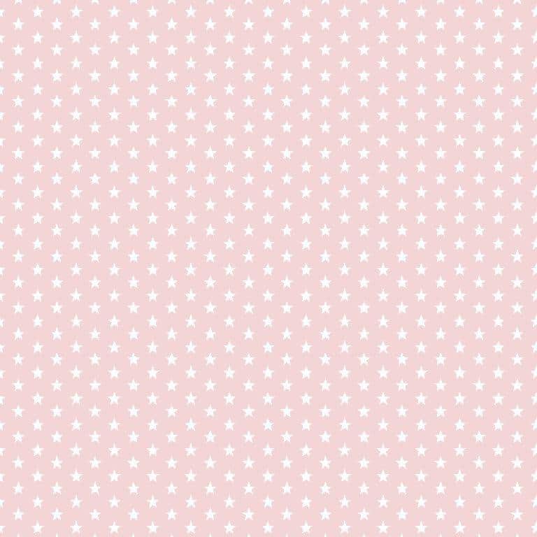 Cotton Classics Fabric in Pale Pink in Mini Stars