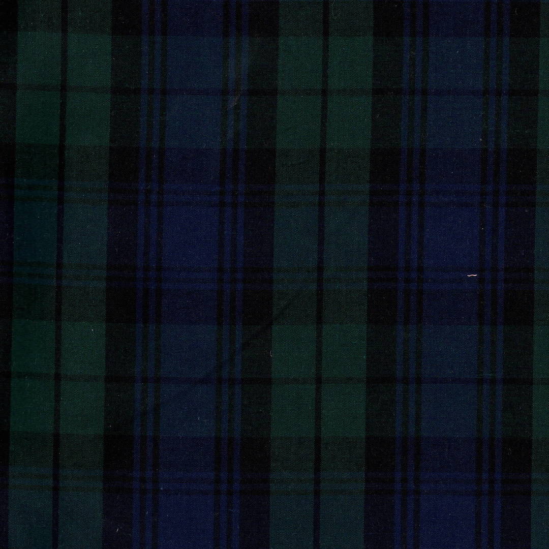 Royal Stewart Tartan Fabric Brushed 100% Cotton Colours Red & Green very  cosy 