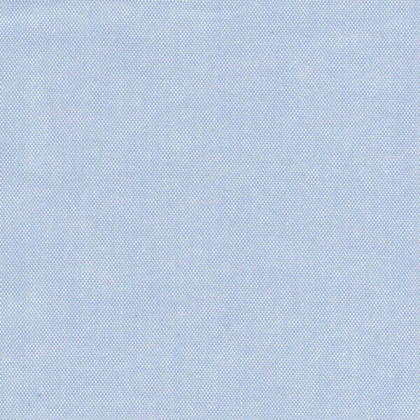Birdseye / Oxford Cotton Chambray Shirting Fabric with Stretch in Pale Blue