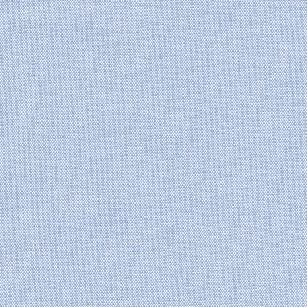 Birdseye / Oxford Cotton Chambray Shirting Fabric with Stretch in Pale Blue