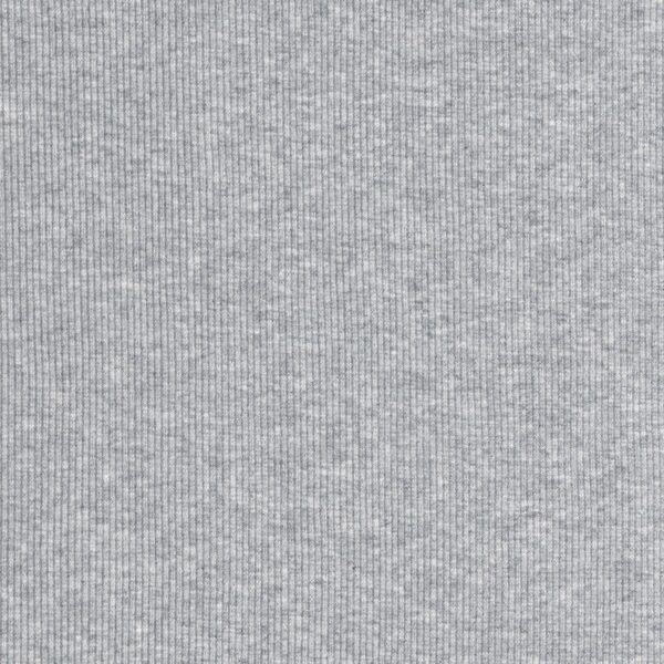 Circular Cotton Jersey Ribbing Cuffing Jersey in Light Grey
