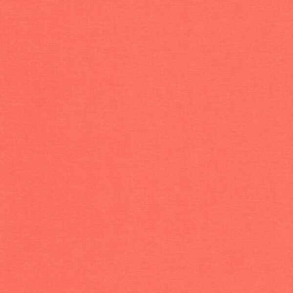 Plain French Cotton Poplin Fabric in Dusty Coral 1022p