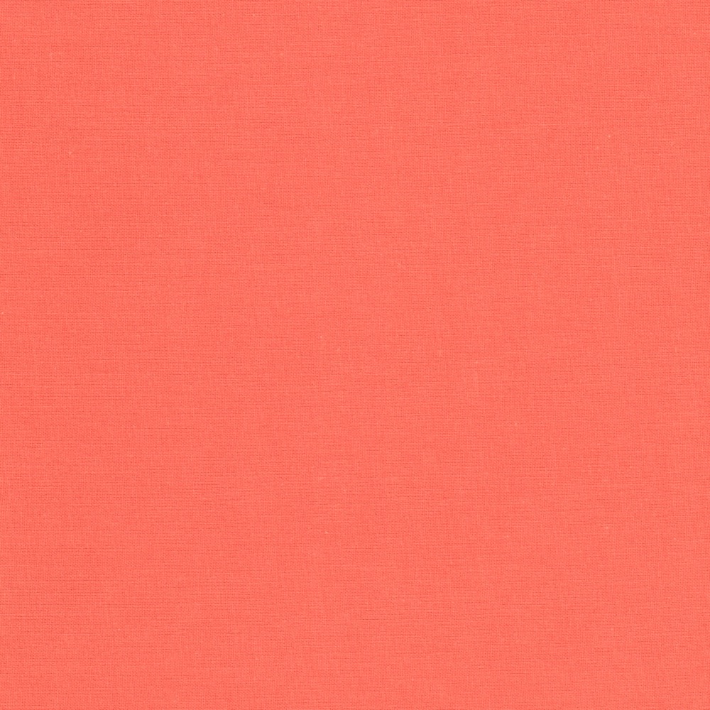 Plain French Cotton Poplin Fabric in Dusty Coral 1022p