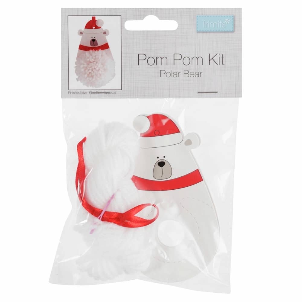 Pom Pom Kit in Polar Bear Christmas