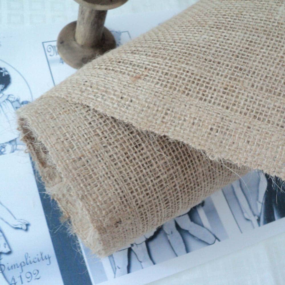 Hessian Burlap fabric in Natural Regular