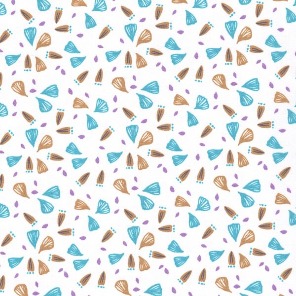 Huppy Lilac Collection in Hubico Cotton Fabric in Blue