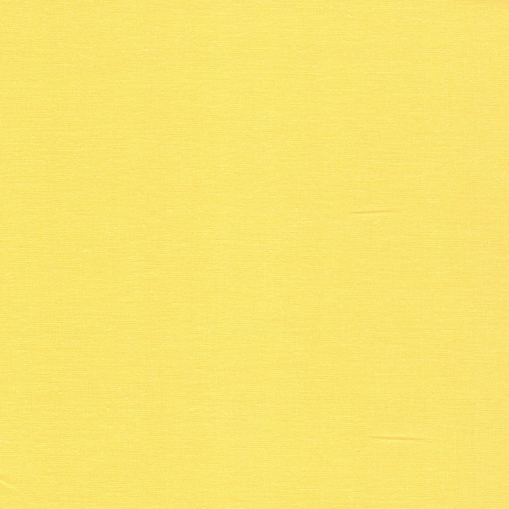 Plain French Cotton Poplin Fabric in Lemon 1009p