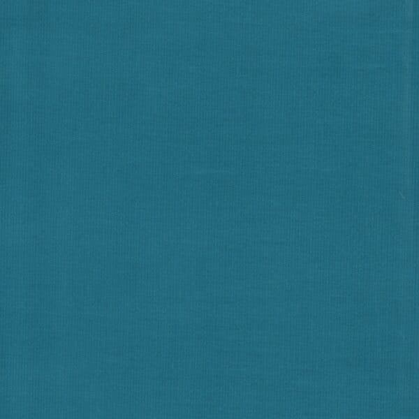 Plain babycord needlecord Fabric with 21 wale in Jewel Turquoise 69