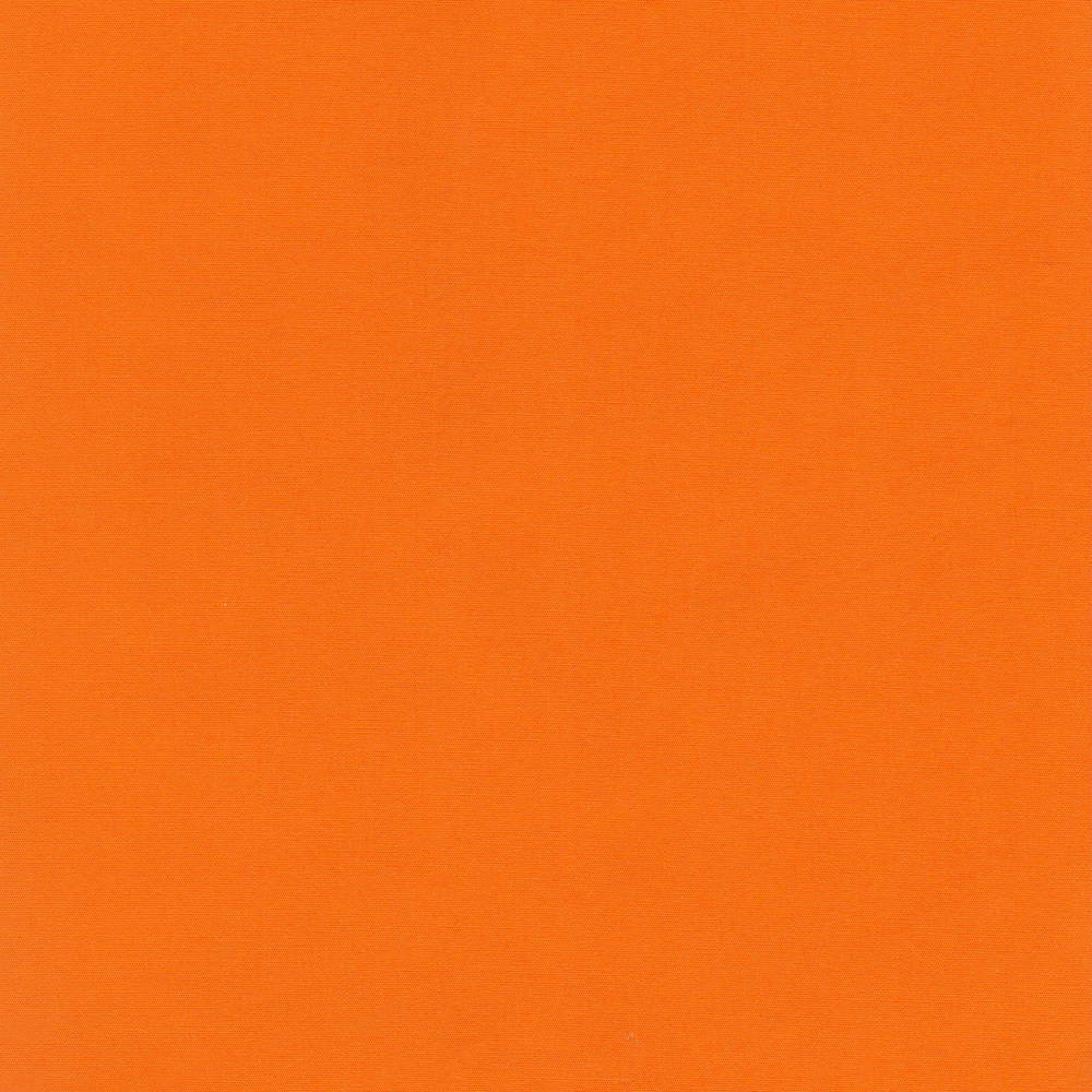 Devon Fine Weave Plain 100% Cotton Poplin Fabric in Tangerine Orange 77