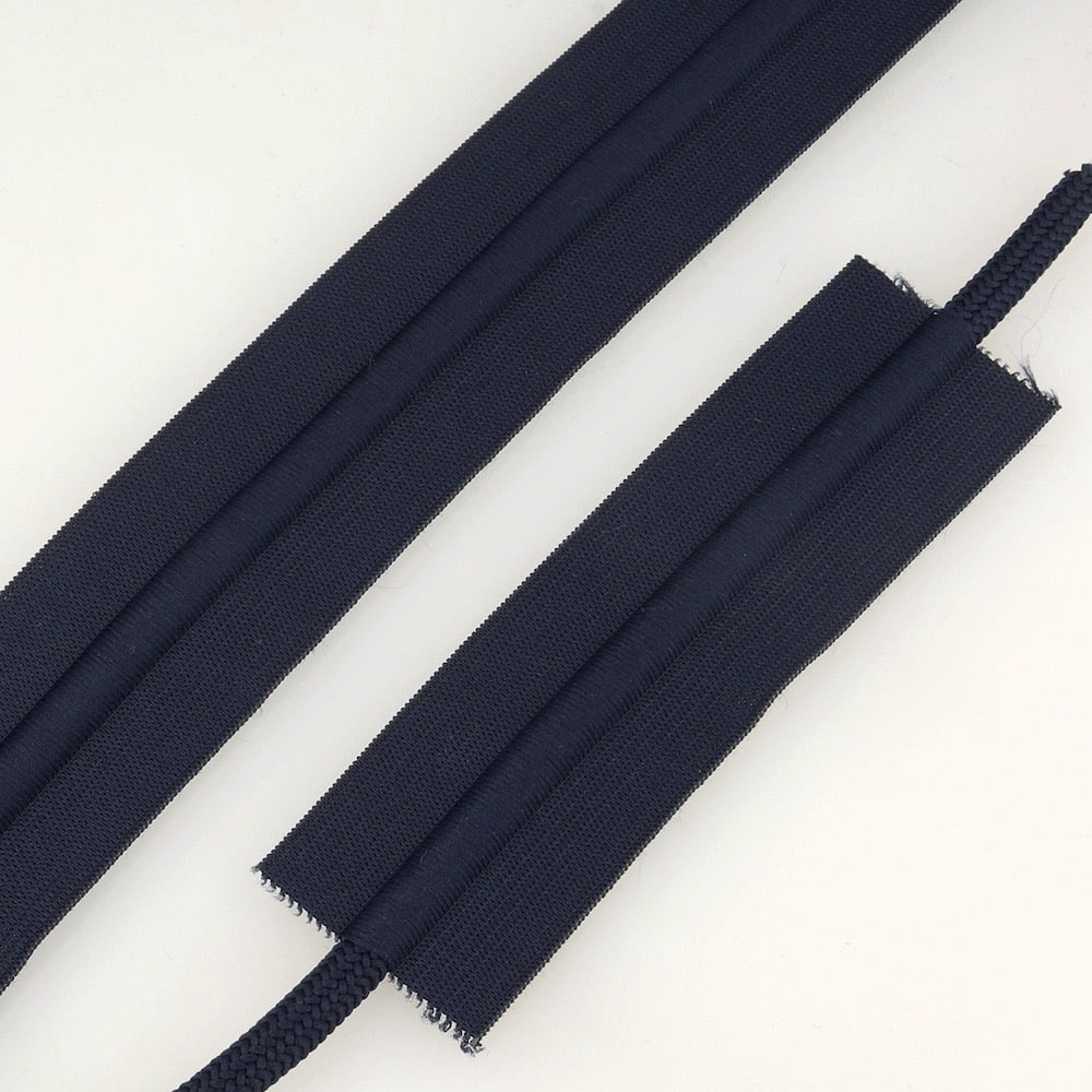 39mm Waistband Elastic with Cord in Navy