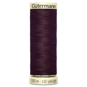 100 metre spool of Gutermann Sew-all Sewing Thread in 130 Garnet