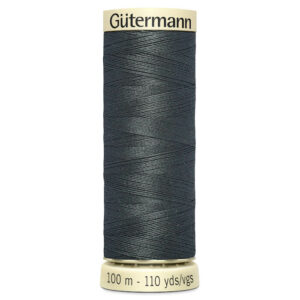 100 metre spool of Gutermann Sew-all Sewing Thread in 141 Anchor Grey