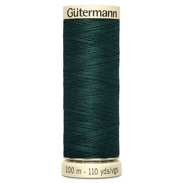 100 metre spool of Gutermann Sew-all Sewing Thread in 018 Spruce