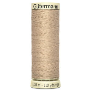 100 metre spool of Gutermann Sew-all Sewing Thread in 186 Calico