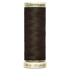 100 metre spool of Gutermann Sew-all Sewing Thread in 021 Treacle