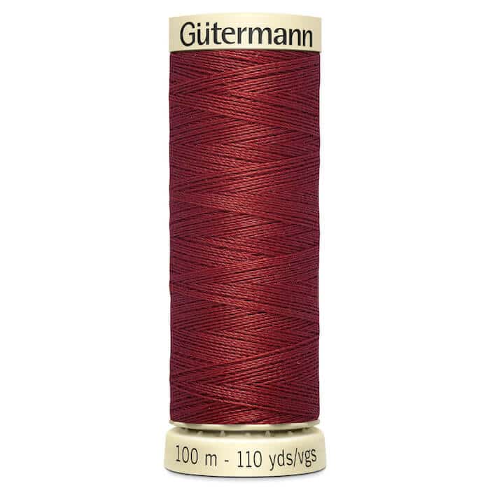 100 metre spool of Gutermann Sew-all Sewing Thread in 221 Fiery