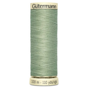 100 metre spool of Gutermann Sew-all Sewing Thread in 224 Mineral Grey