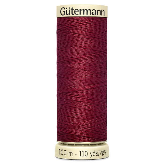 100 metre spool of Gutermann Sew-all Sewing Thread in 226 Wine
