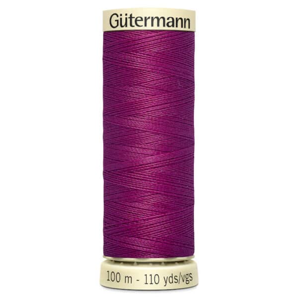 100 metre spool of Gutermann Sew-all Sewing Thread in 247 Magenta