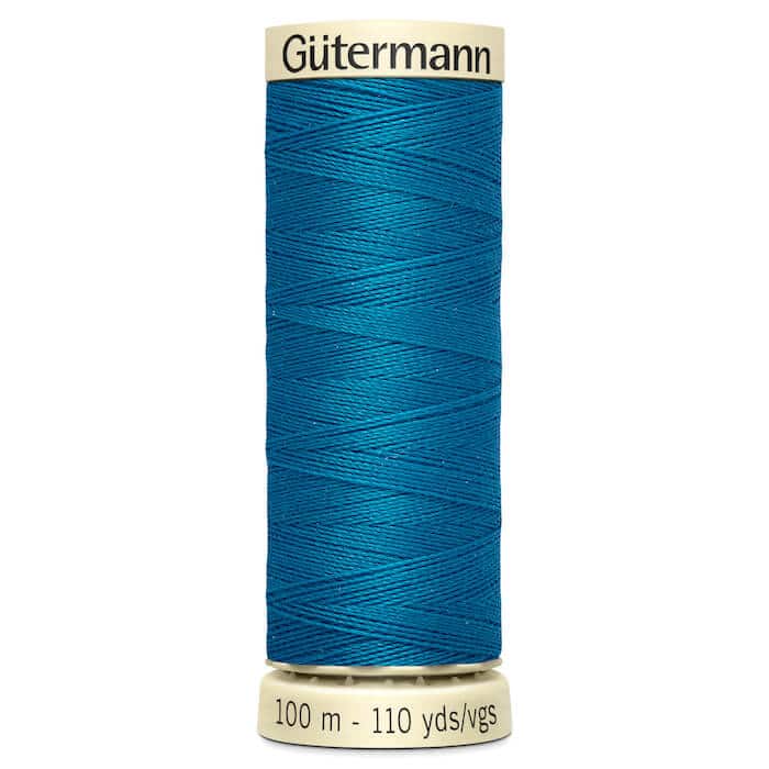100 metre spool of Gutermann Sew-all Sewing Thread in 025 Light Teal