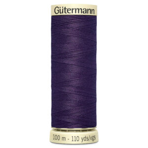 100 metre spool of Gutermann Sew-all Sewing Thread in 257 Aubergine