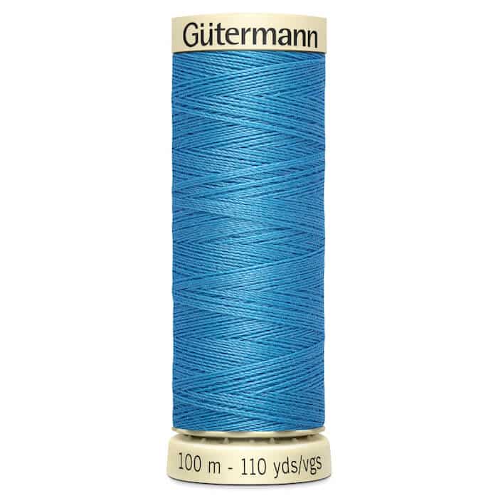 100 metre spool of Gutermann Sew-all Sewing Thread in 278 Sky Blue
