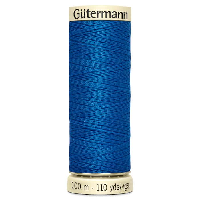 100 metre spool of Gutermann Sew-all Sewing Thread in 322 Lapis Blue