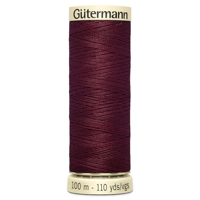 100 metre spool of Gutermann Sew-all Sewing Thread in 369 Mulberry