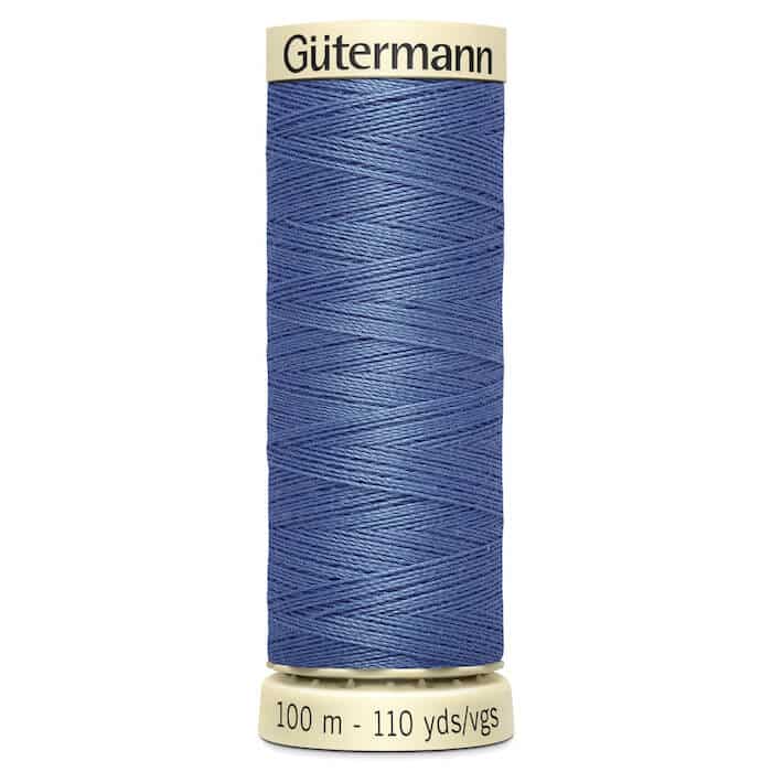 100 metre spool of Gutermann Sew-all Sewing Thread in 037 Steel Blue
