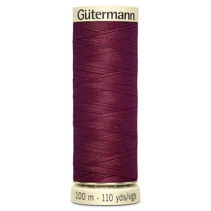 100 metre spool of Gutermann Sew-all Sewing Thread in 375 Boysenberry