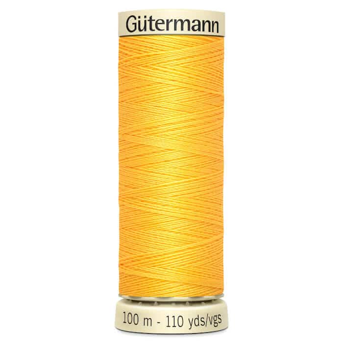 100 metre spool of Gutermann Sew-all Sewing Thread in 417 Pineapple