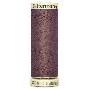 100 metre spool of Gutermann Sew-all Sewing Thread in 428 Melted Chocolate